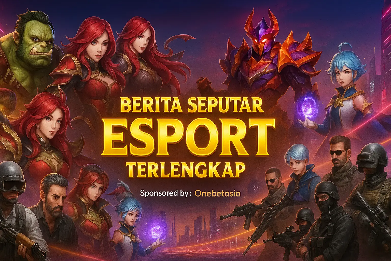 Onebetasia | Platform Berita eSports Terkini Untuk Gamer Indonesia!
